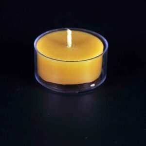 Tealight bees wax candle